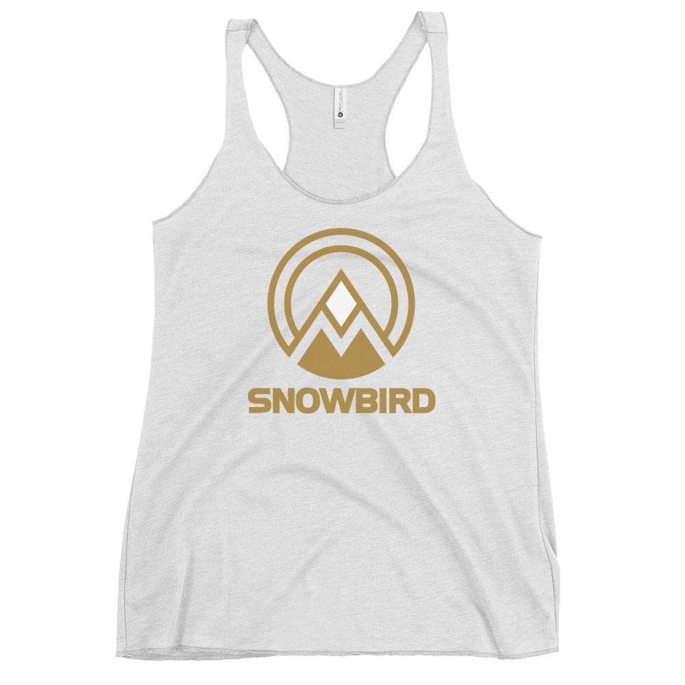 Snowbird Utah Ski Resort Vacation Souvenir Women's Racerback Tank Top