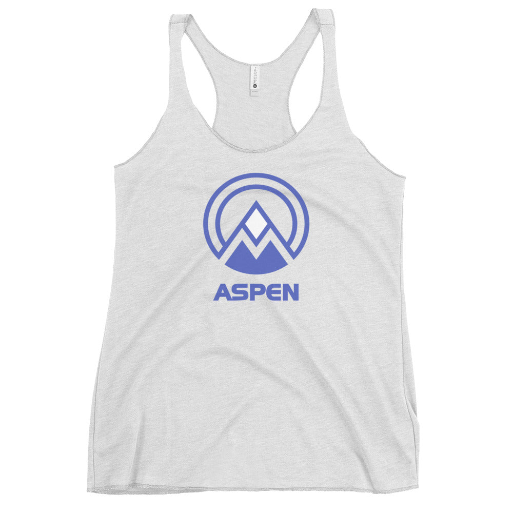 Aspen Colorado Ski Resort Vacation Souvenir Women's Racerback Tank Top