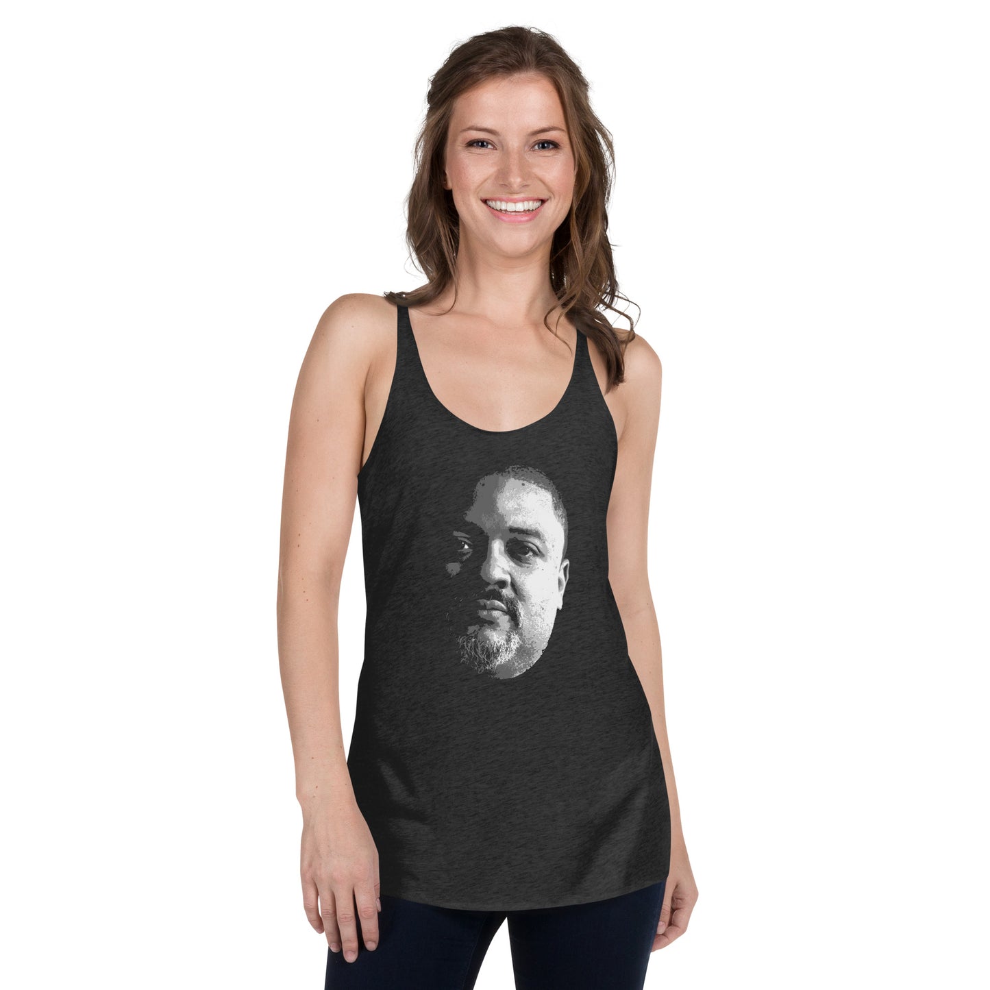 Alvin Bragg Women's Racerback Tank Top Democrats Anti Trump Politics Political