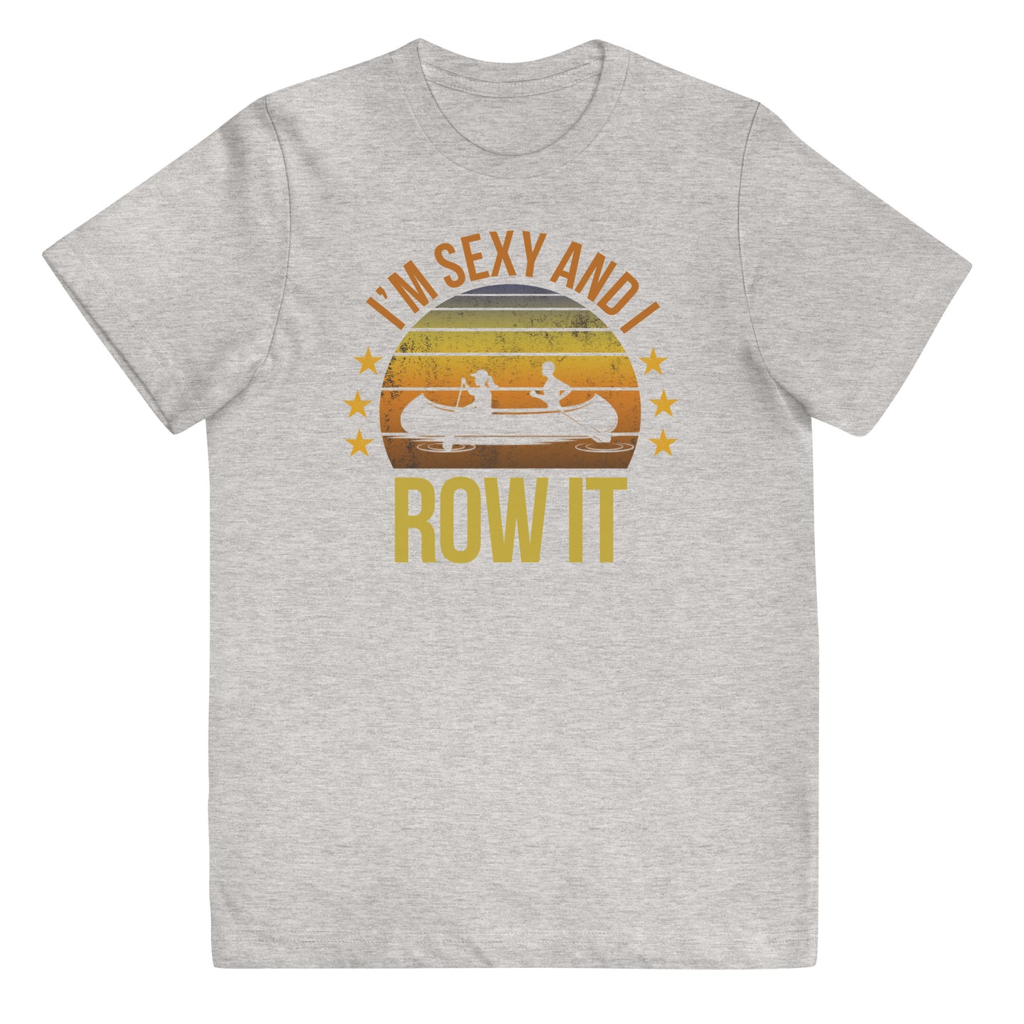 Funny Canoeing Fan Canoe Quote Joke Sarcastic Gift Youth Jersey T-Shirt