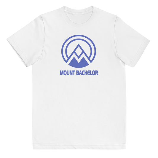 Mount Bachelor Oregon Ski Resort Vacation Souvenir Youth Jersey T-Shirt