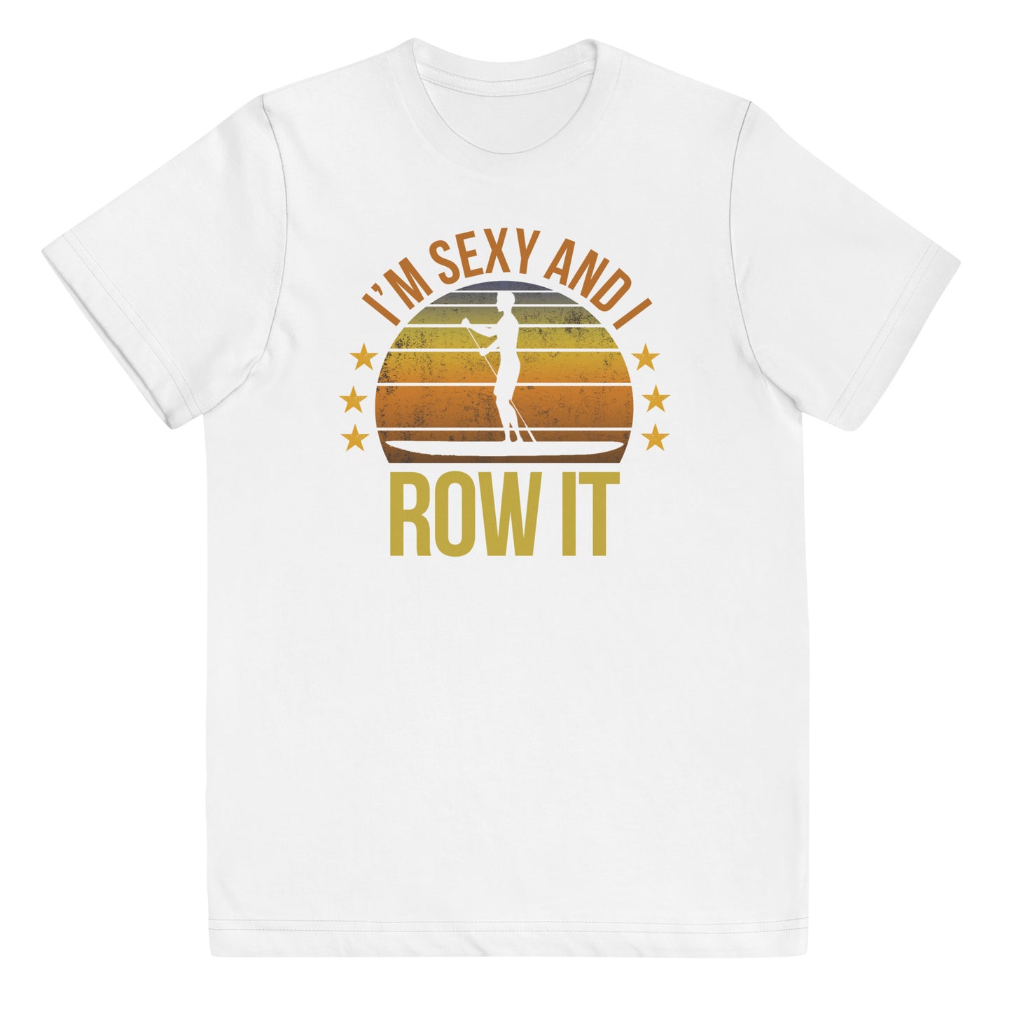 Funny Paddleboard Fan Paddle Board Quote Joke Sarcastic Youth Jersey T-Shirt