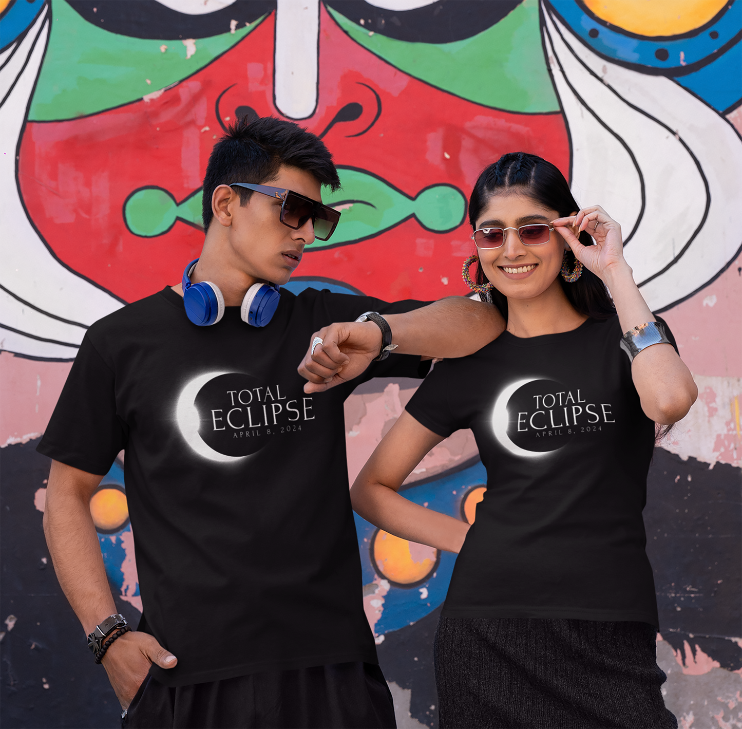 Total Eclipse April 8 2024 Memento Souvenir Unisex T-Shirt