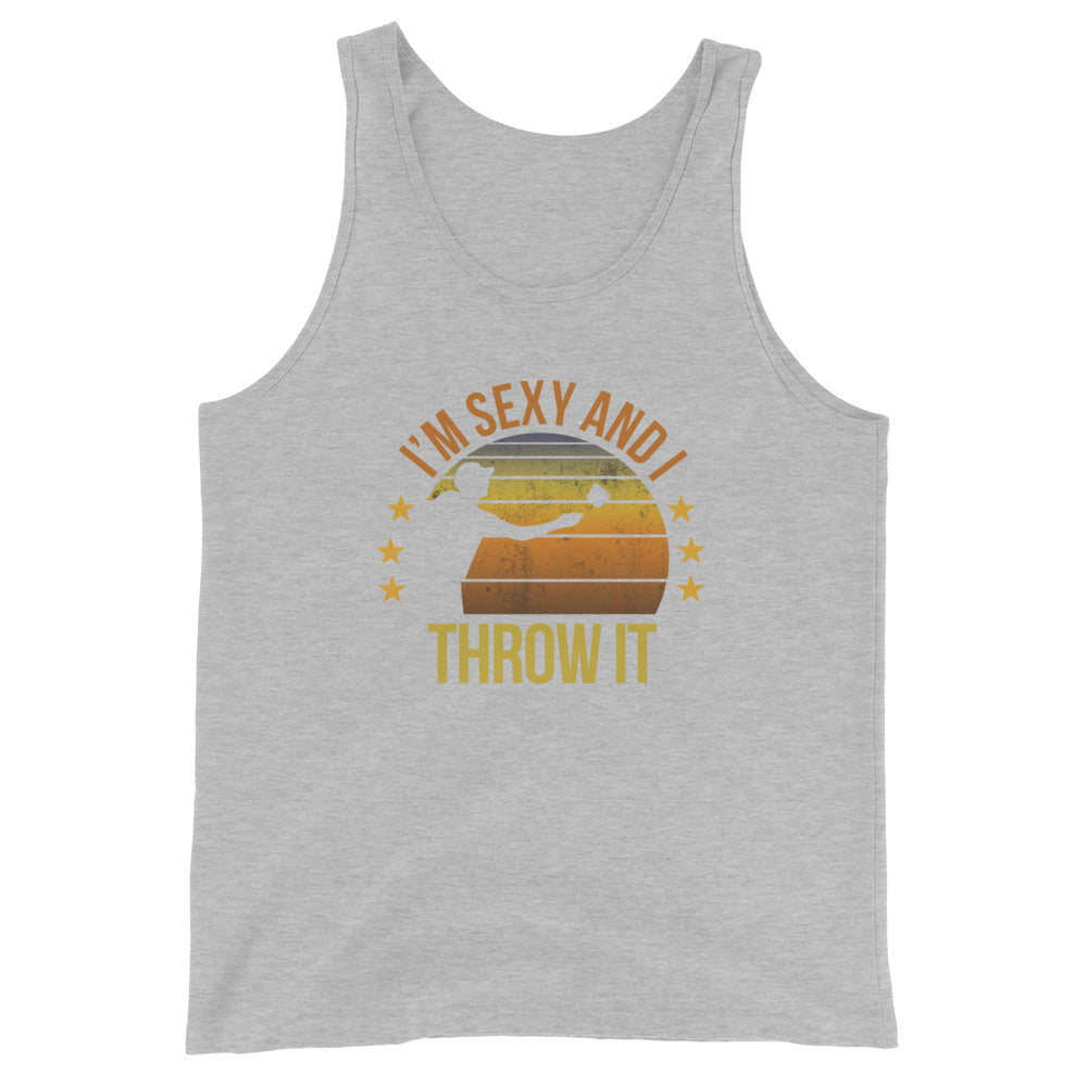 Funny Cornhole Fan Player Team Quote Joke Sarcastic Phrase Unisex Tank Top