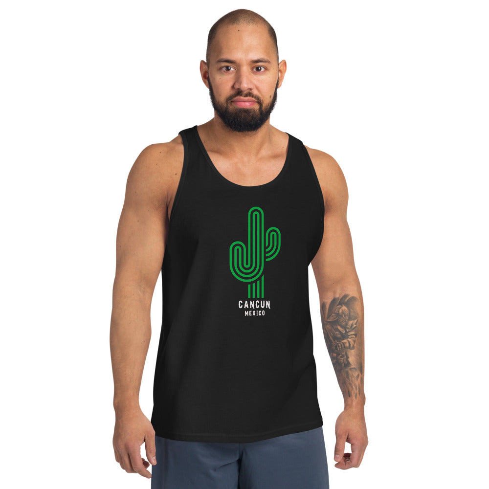 Cancun Mexico Graphic Print Unisex Tank Top