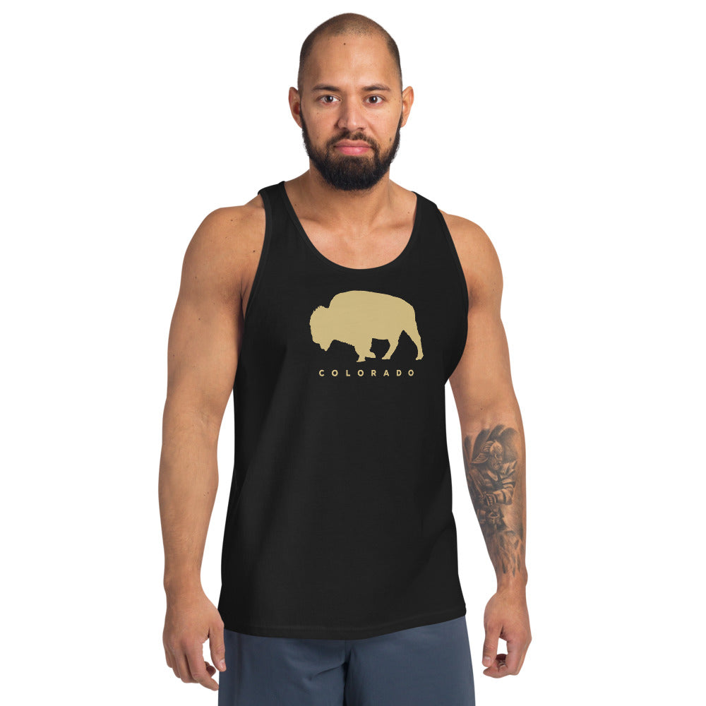 Cool State Colorado Native Buffalo Fan Unisex Tank Top