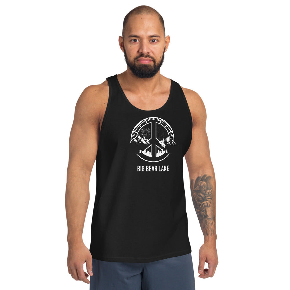 Cool Big Bear Lake California Outdoors Fan Nature Lover Ski Unisex Tank Top