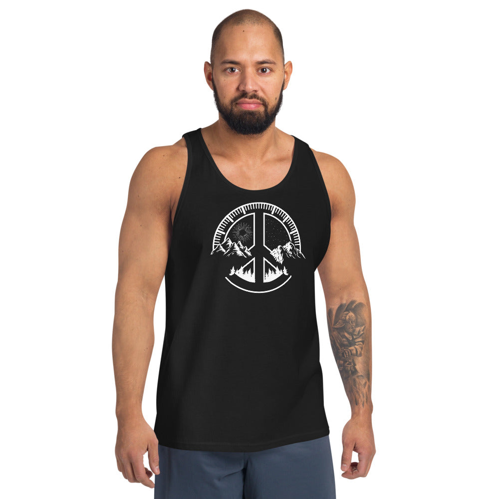 Cool Outdoors Fan Nature Lover Ski Unisex Tank Top