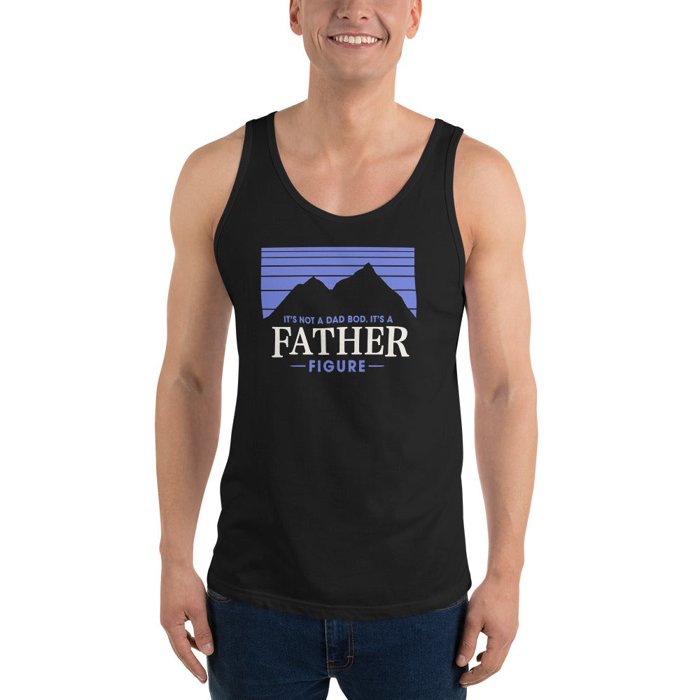 Funny Dad Bod Slogan Joke Quote Fathers Day Unisex Tank Top