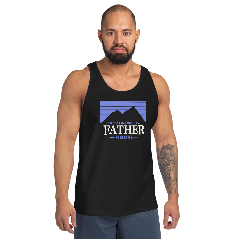 Funny Dad Bod Slogan Joke Quote Fathers Day Unisex Tank Top
