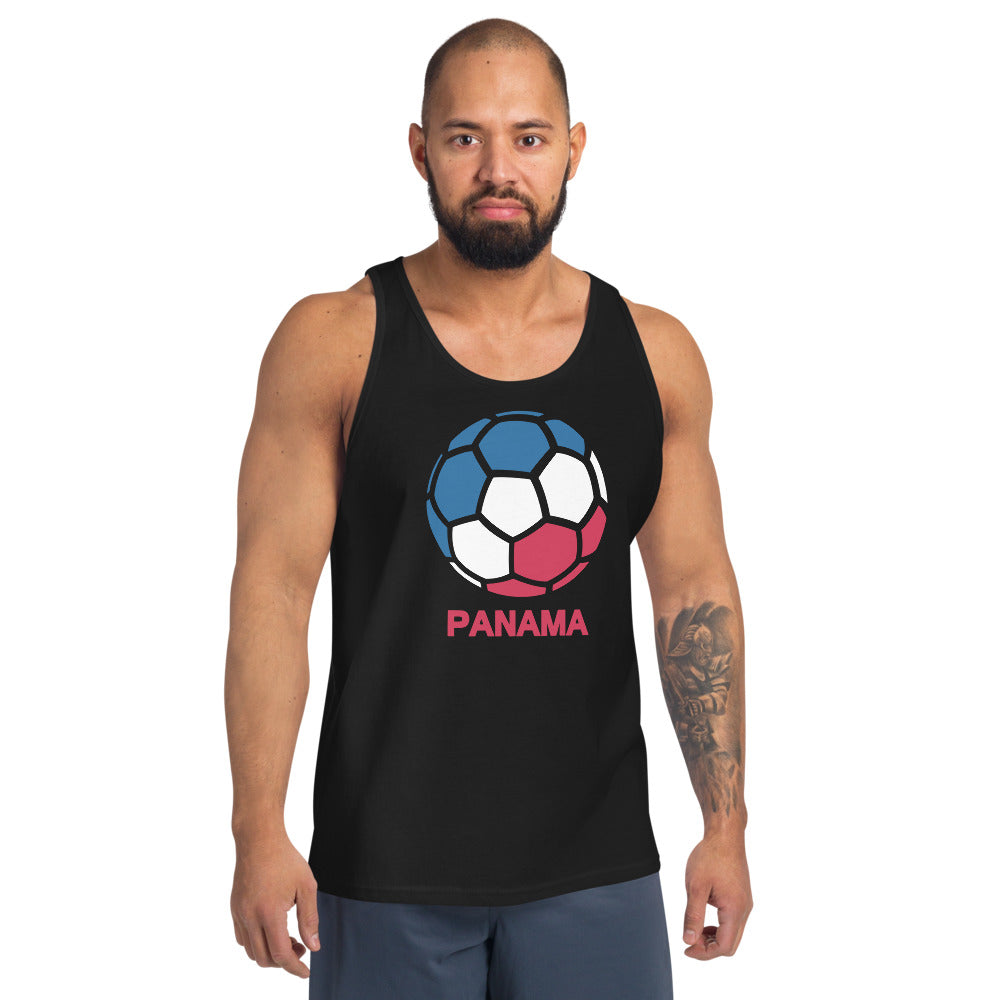 Panama National Soccer Team Football Country Flag Pride Unisex Tank Top