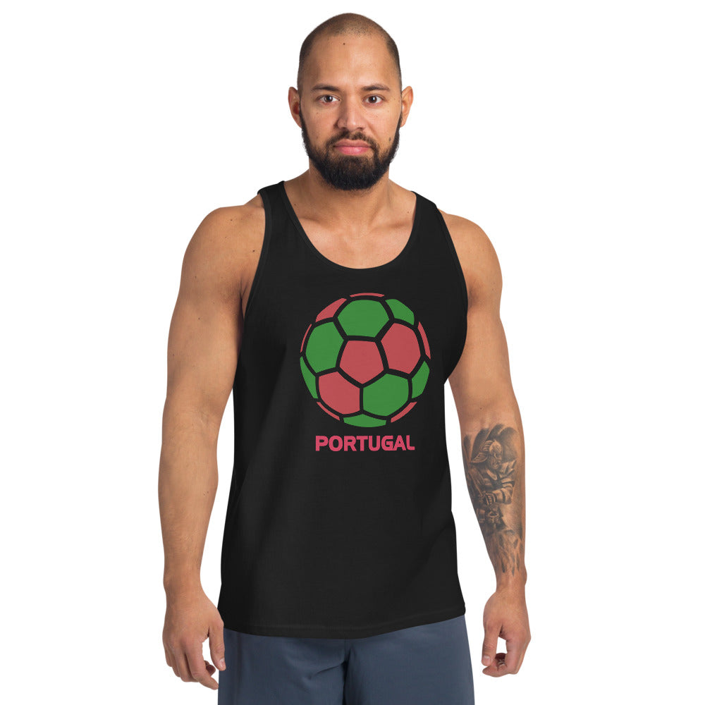 Portugal National Soccer Team Football Country Flag Pride Unisex Tank Top