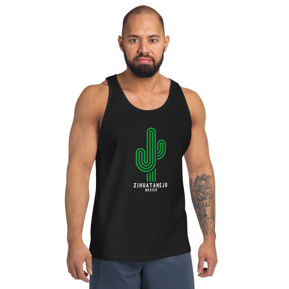 Zihuatanejo Mexico Graphic Print Unisex Tank Top
