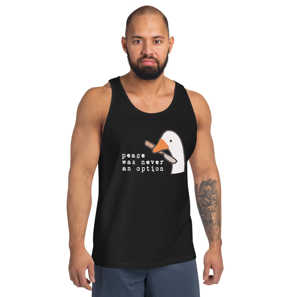 Untitled Goose Funny Slogan Video Game Fans Unisex Tank Top
