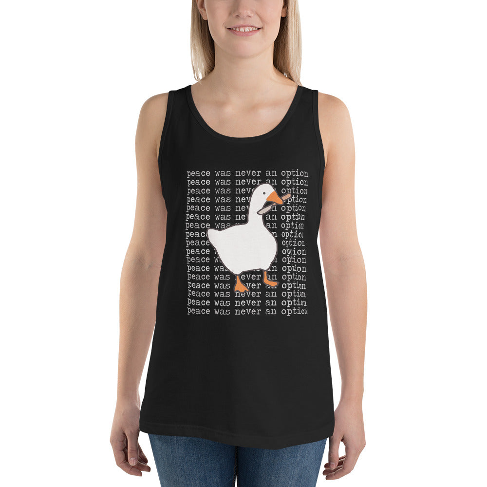 Untitled Goose Funny Slogan Video Game Fan Gamer Unisex Tank Top