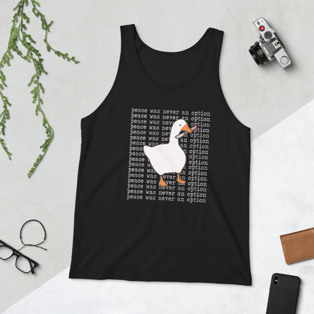 Untitled Goose Funny Slogan Video Game Fan Gamer Unisex Tank Top