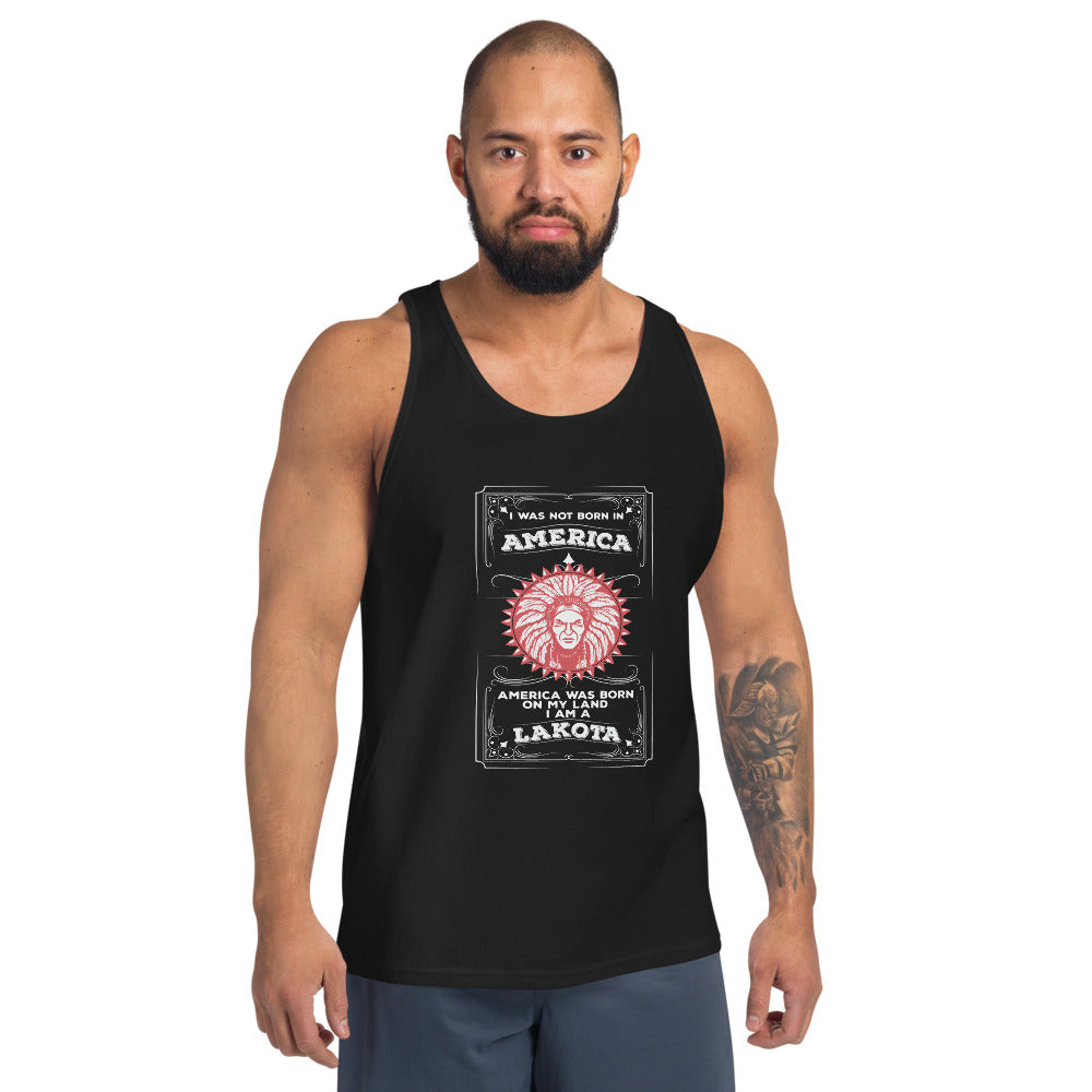 Native American Lakota Teton Sioux Indian Tribe Ancestry Heritage Unisex Tank Top