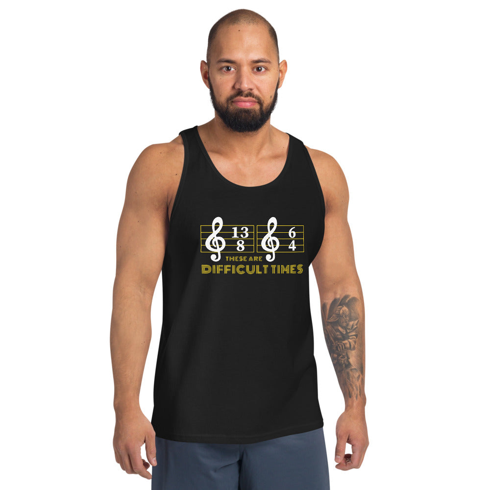 Funny Music Fan Quote Writer Composer Unisex Tank Top