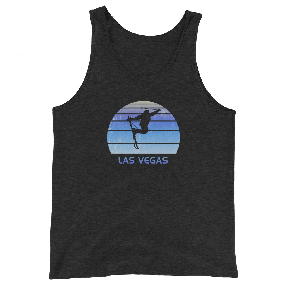 Funny Vintage Ski Las Vegas Nevada Unisex Tank Top