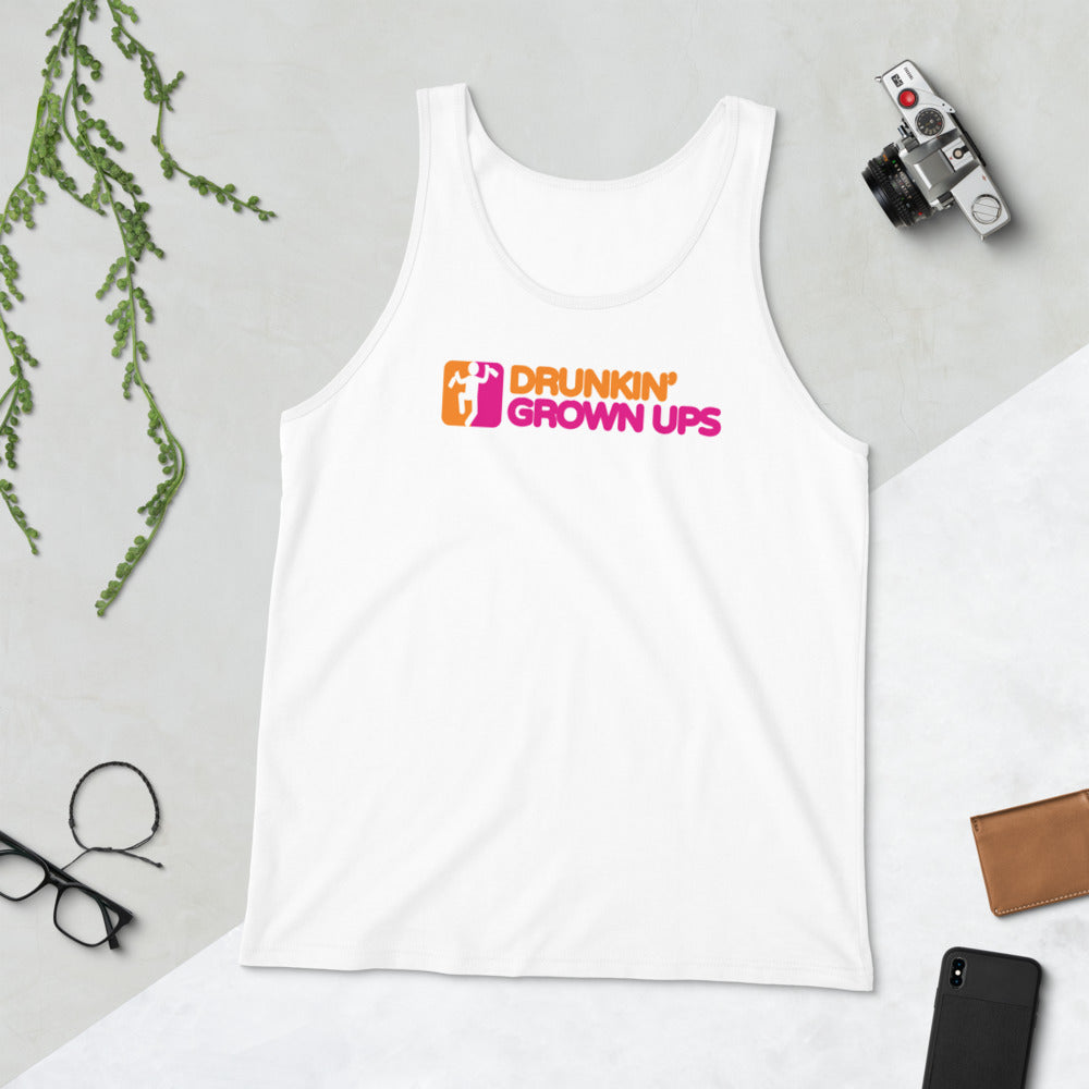 Funny Parody Party Drinking Quote Joke Unisex Tank Top