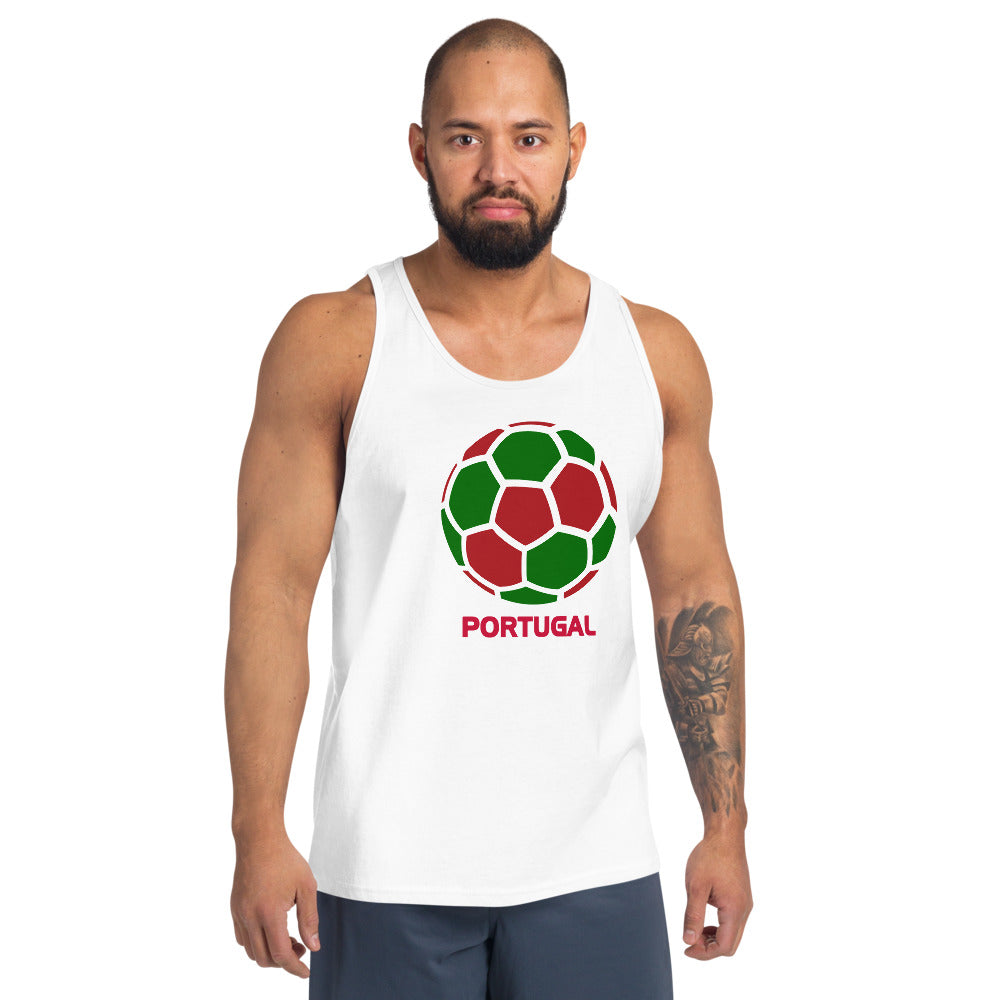 Portugal National Soccer Team Football Pride Country Flag Unisex Tank Top