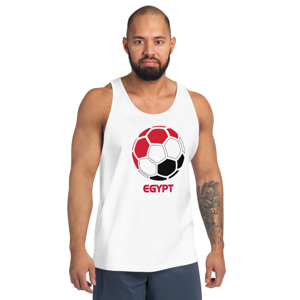 Egypt National Soccer Team Football Pride Country Flag Unisex Tank Top