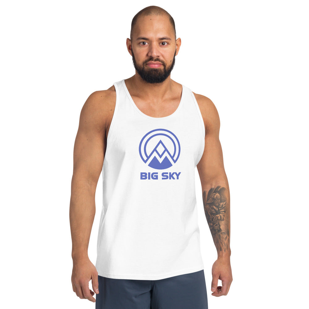 Big Sky Montana Skiing Snowboarding Fan Unisex Tank Top
