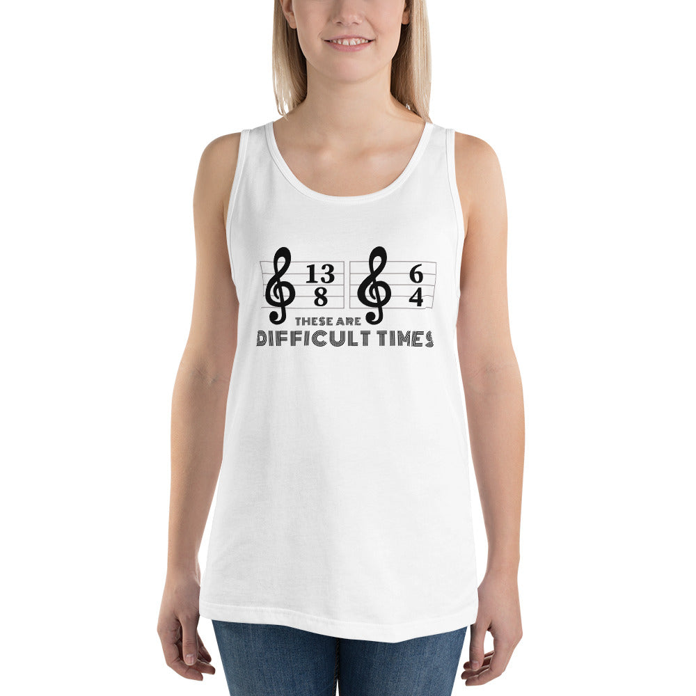 Funny Music Fan Quote Writer Composer Unisex Tank Top