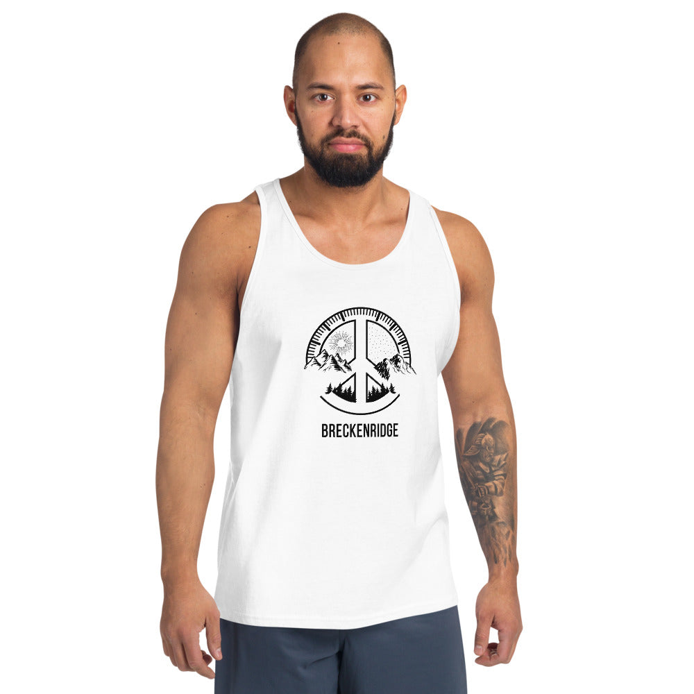 Cool Breckenridge Colorado Outdoors Fan Nature Lover Ski Unisex Tank Top