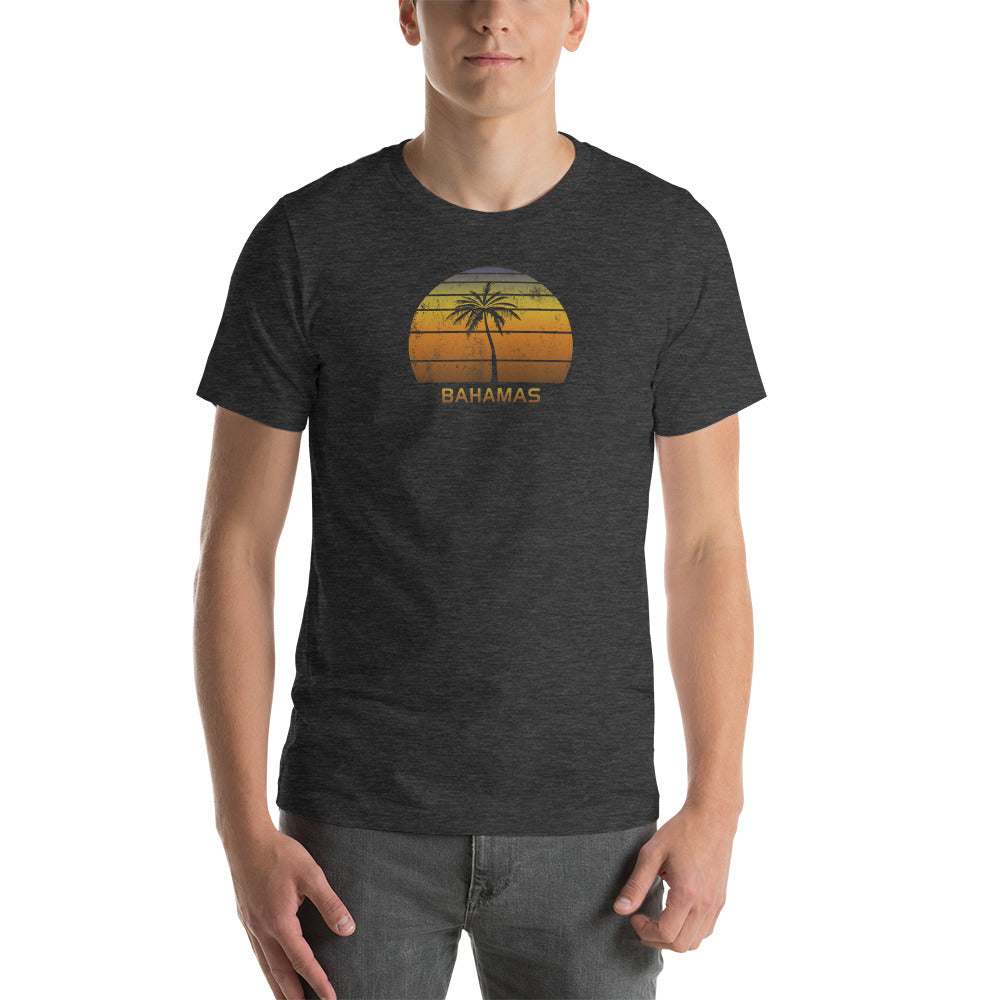 Vintage Bahamas Souvenir Sunset Unisex T-Shirt