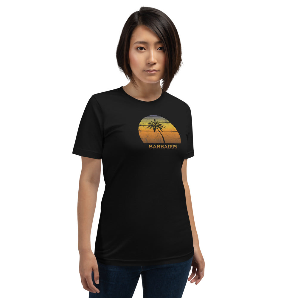 Vintage Barbados Sunset Unisex T-Shirt