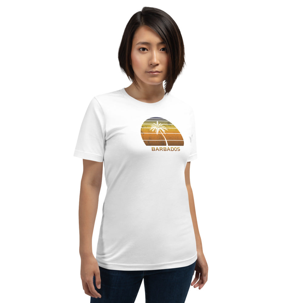 Vintage Barbados Sunset Unisex T-Shirt