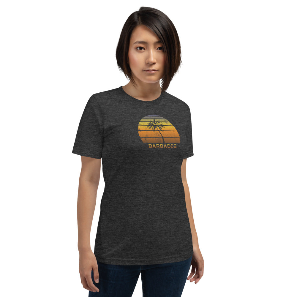 Vintage Barbados Sunset Unisex T-Shirt