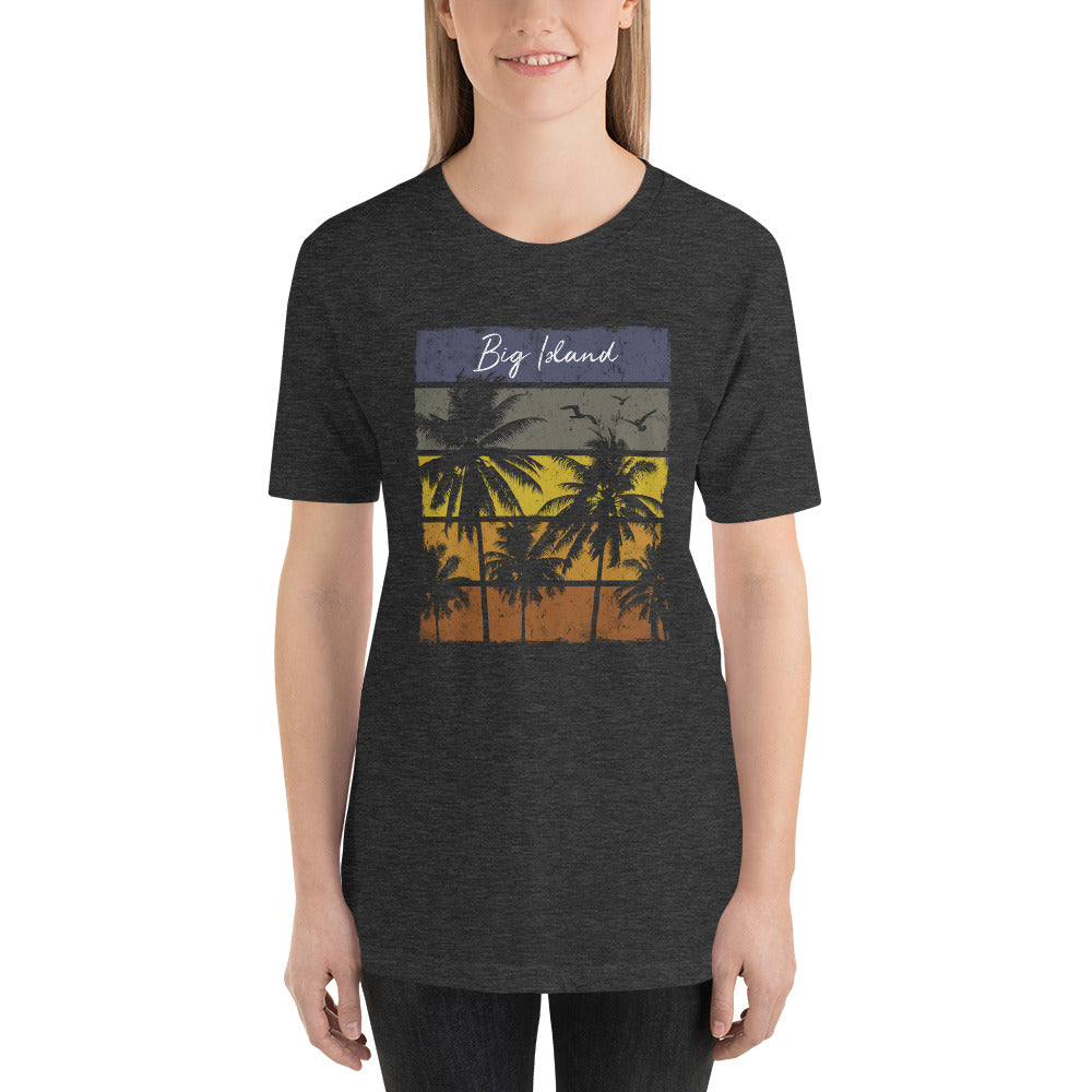 Retro Big Island Hawaii Unisex T-Shirt