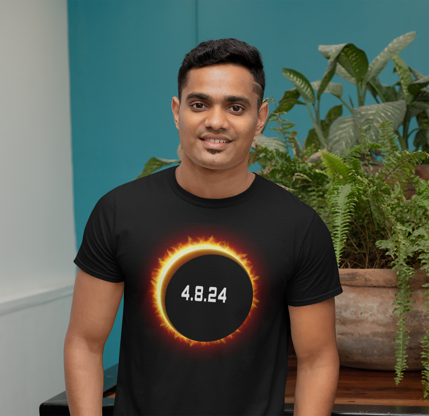 2024 Solar Eclipse Souvenir Memento April 8 Unisex T-Shirt