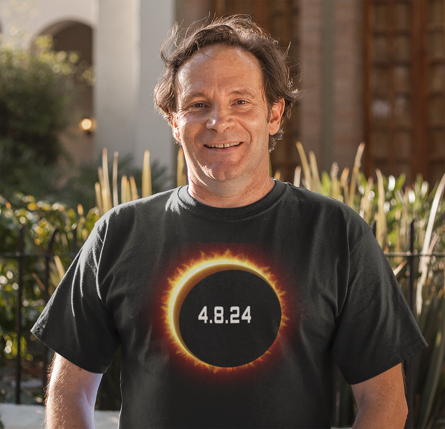 2024 Solar Eclipse Souvenir Memento April 8 Unisex T-Shirt