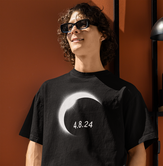 2024 Solar Eclipse Souvenir Memento April 8 Unisex T-Shirt