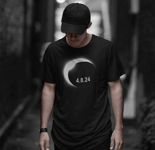 2024 Solar Eclipse Souvenir Memento April 8 Unisex T-Shirt