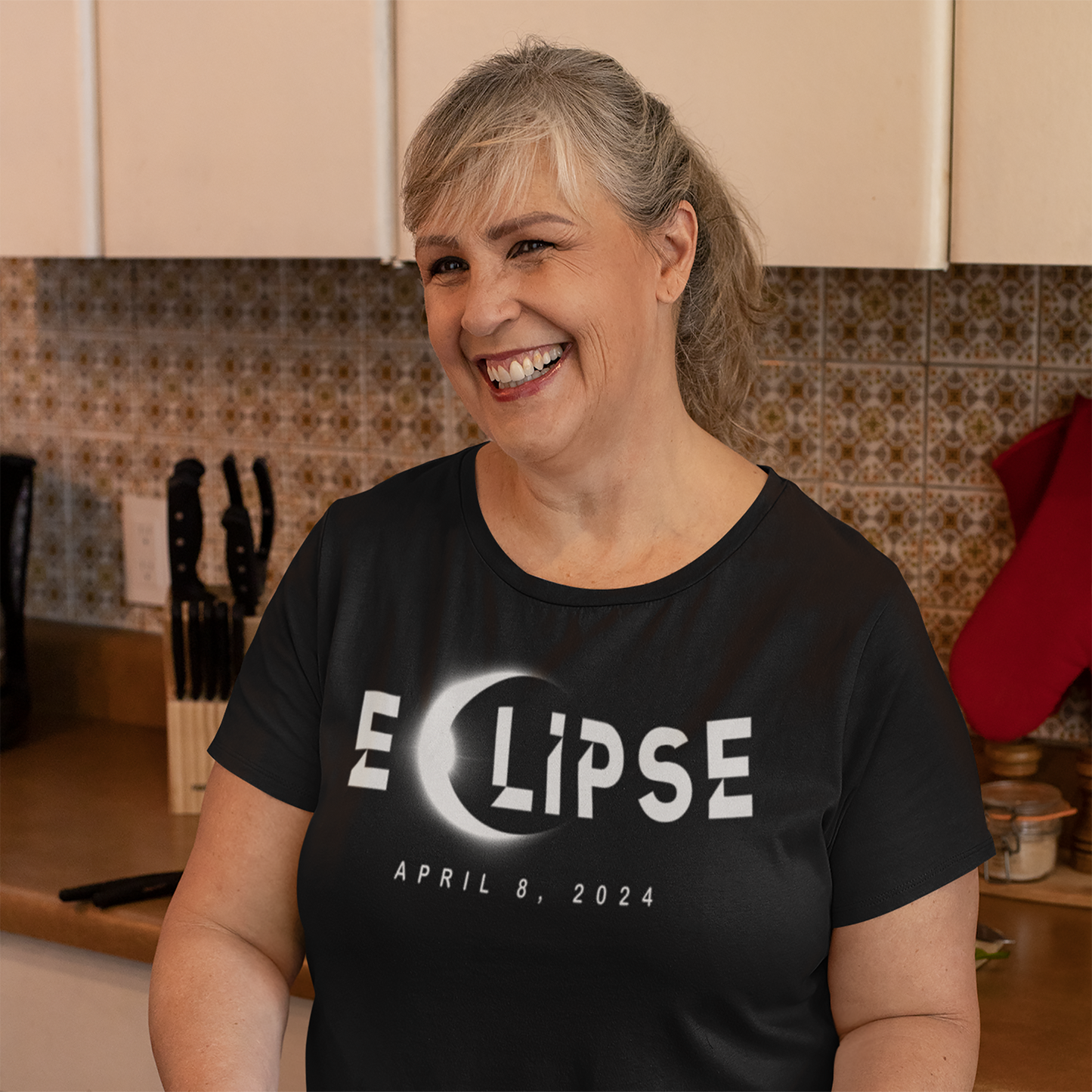 2024 Solar Eclipse Souvenir Memento April 8 Unisex T-Shirt
