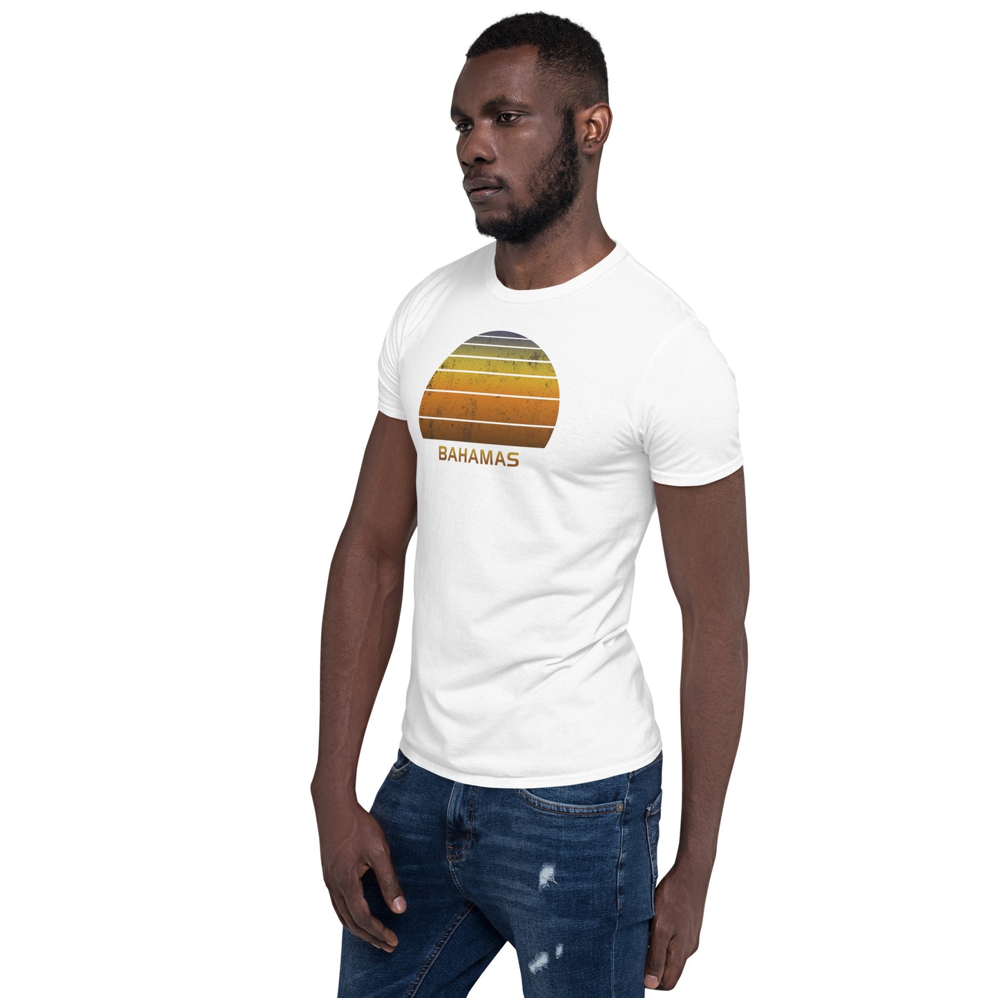 Retro Bahamas Souvenir Sunset Vintage Sunrise Unisex T-Shirt