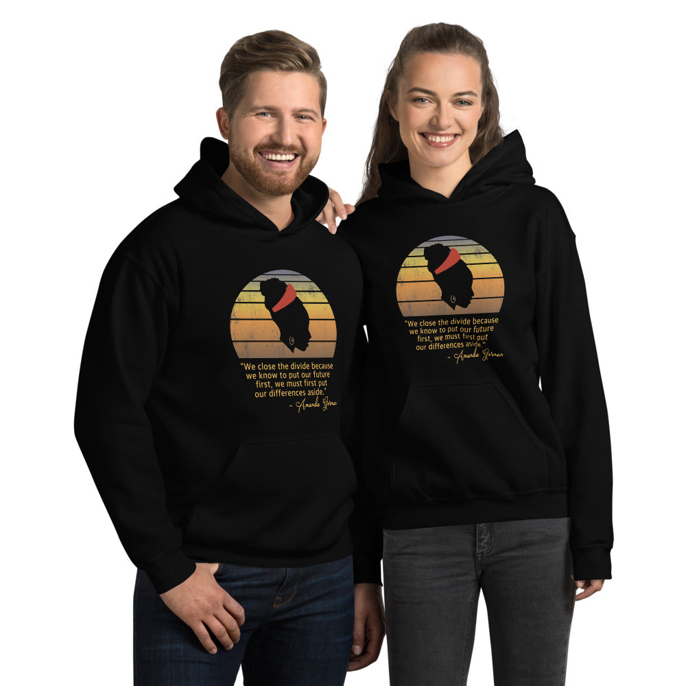 Amanda Gorman The Hill We Climb Poem 2021 Presidential Inauguration Souvenir Unisex Hoodie Top Sweatshirt