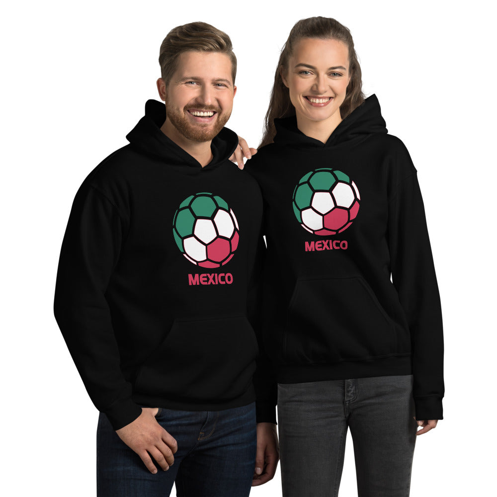 Mexico National Soccer Team Football Country Flag Pride Unisex Hoodie Top Sweatshirt