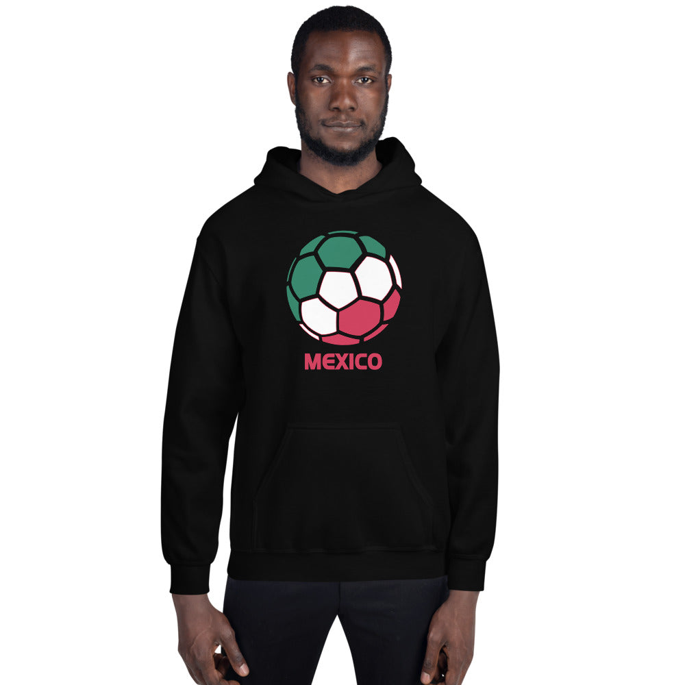Mexico National Soccer Team Football Country Flag Pride Unisex Hoodie Top Sweatshirt
