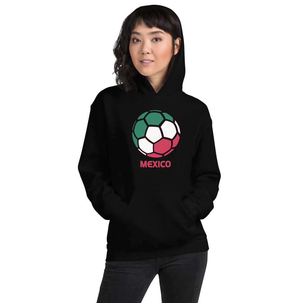 Mexico National Soccer Team Football Country Flag Pride Unisex Hoodie Top Sweatshirt