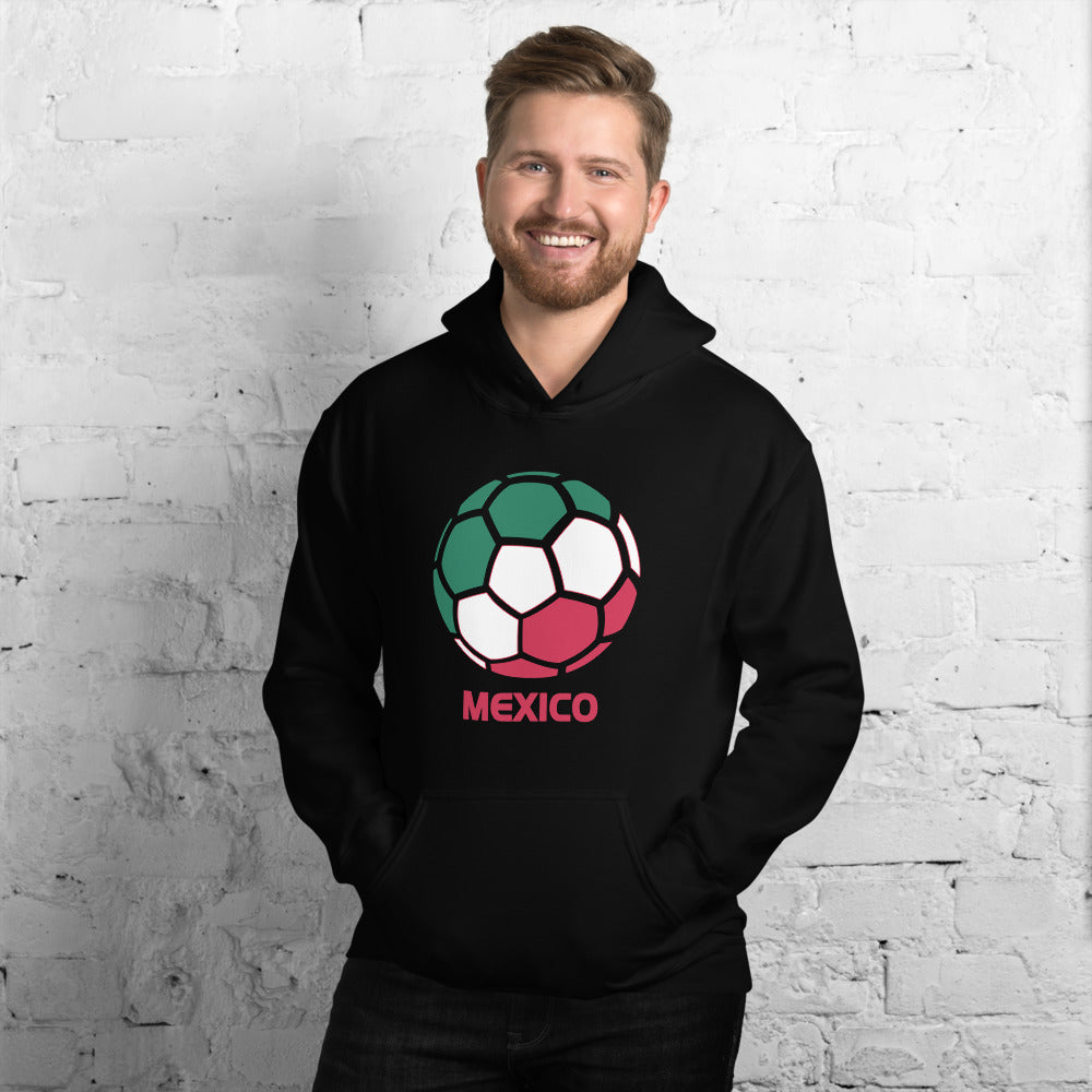 Mexico National Soccer Team Football Country Flag Pride Unisex Hoodie Top Sweatshirt
