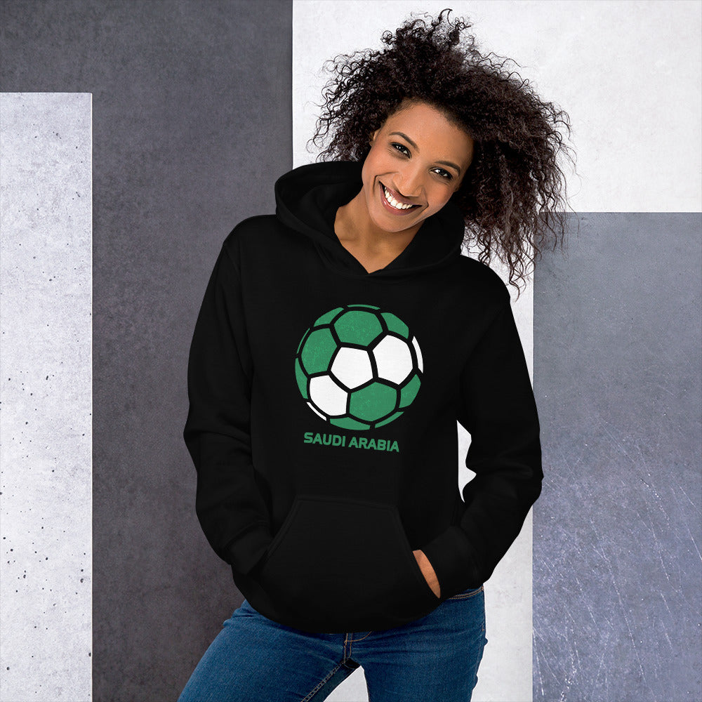 Saudi Arabia National Soccer Team Football Country Flag Pride Unisex Hoodie Top Sweatshirt