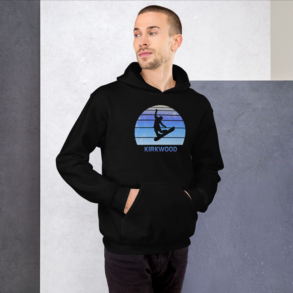 Retro Kirkwood California Snowboarding Fan Unisex Hoodie Top Sweatshirt