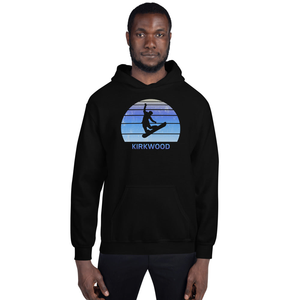 Retro Kirkwood California Snowboarding Fan Unisex Hoodie Top Sweatshirt