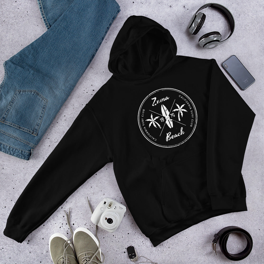 Retro Zuma Beach California Surfing Fan Unisex Hoodie Top Sweatshirt