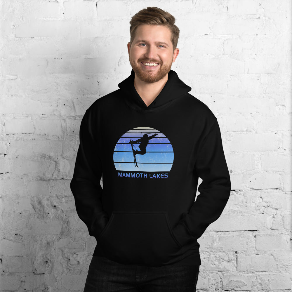 Retro Mammoth Lakes California Skiing Fan Unisex Hoodie Top Sweatshirt